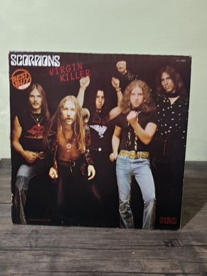 Scorpions Virgin Killer βινύλιο μεταχειρισμένο, έκδοση 1980 Ελλάδα