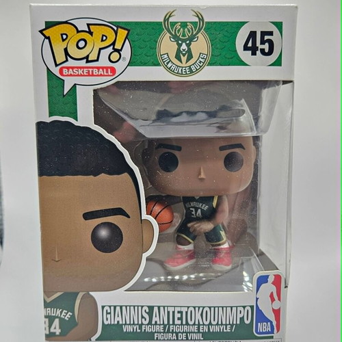 Funko Pop Basketball Giannis Antetokounmpo No.45 used
