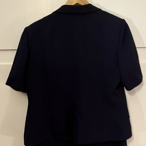 Lola luxury suit with skirt like new, black, sizes 52 and 44