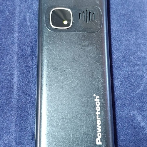 Powertech 4G Bar phone used, no battery, dual SIM