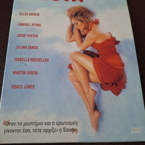 Siesta DVD used, drama, romance, thriller with subtitles