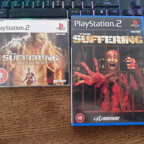 The Suffering PS2 bundle like new with Ties That Bind promo edition