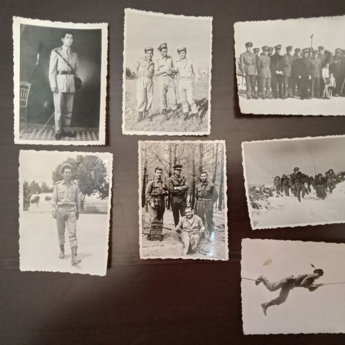 Old military training photos LOK 1961, used, set of 7