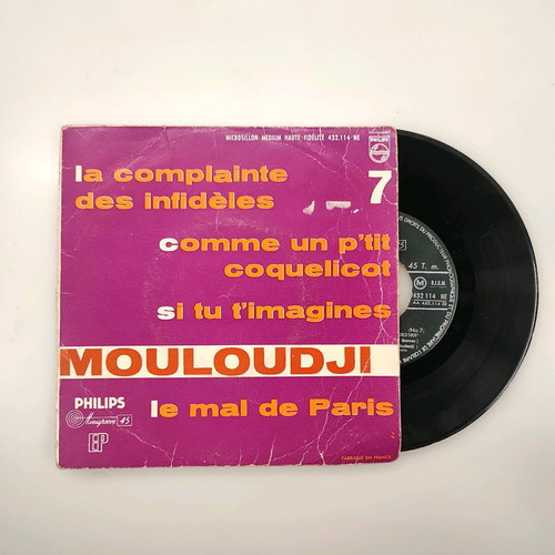 Mouloudji 7ème Série EP used, pop