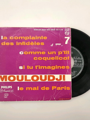 Mouloudji 7ème Série EP used, pop