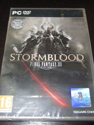 Final Fantasy XIV Stormblood PC DVD new sealed