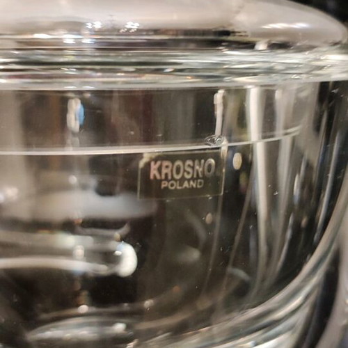 Crystal Fountain/Sugar Bowl Krosno