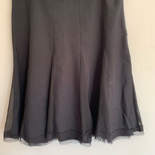 Zara basic black skirt size M like new with tulle