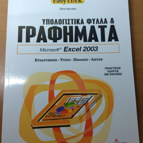 Microsoft Excel 2003 spreadsheets and charts book new