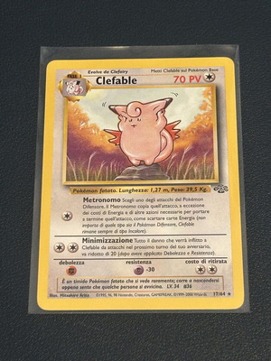 Clefable Jungle Non-Holo Italian card like new