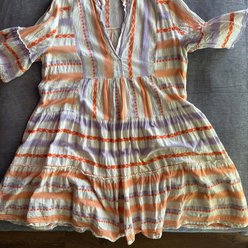 Zwillingsherz summer dress like new, colorful cotton, one size