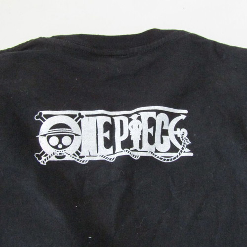 One Piece t-shirt used, size Medium, black
