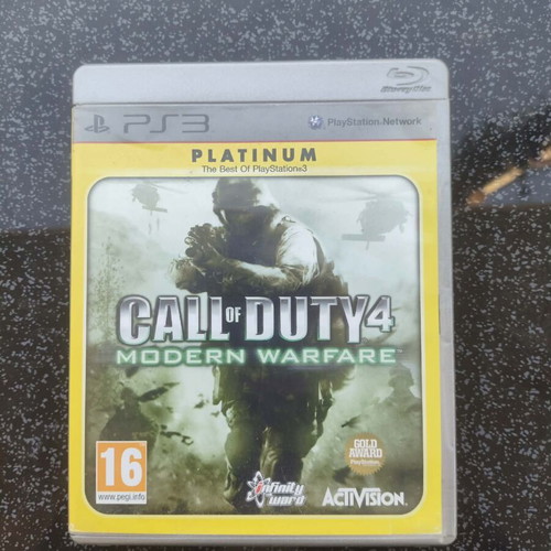 Call of Duty 4 Modern Warfare PS3 game, good condition