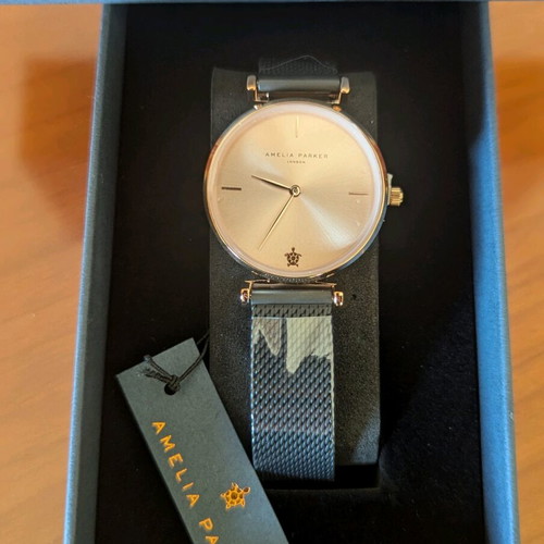 Amelia Parker watch women's new, black