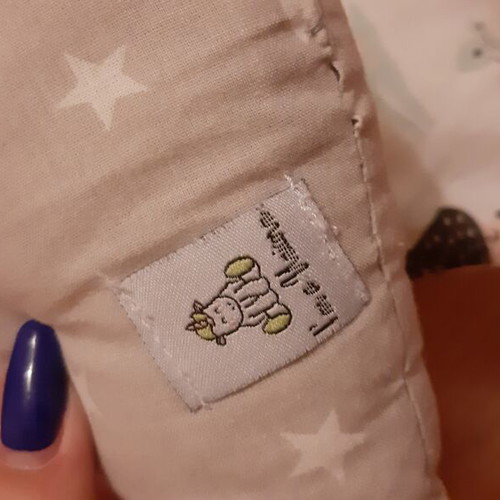 Children's pillows, star and moon shapes, I Am Unicorn