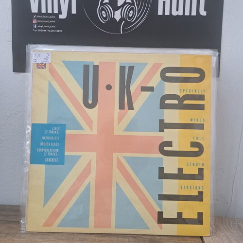 U.K Electro vinyl record used, electronic genre