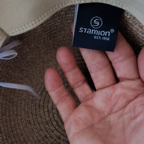 Stamion beige hat size 57 new