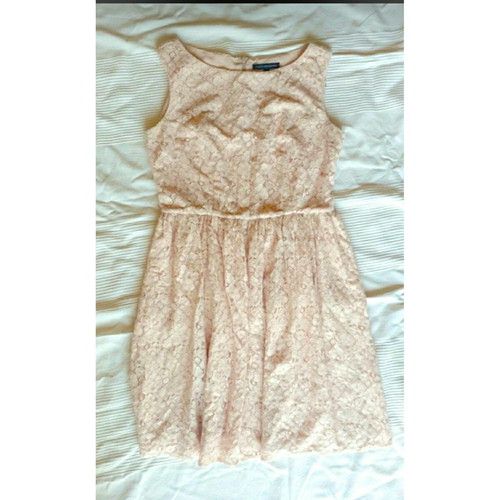 French Connection dress like new, beige pink, size L