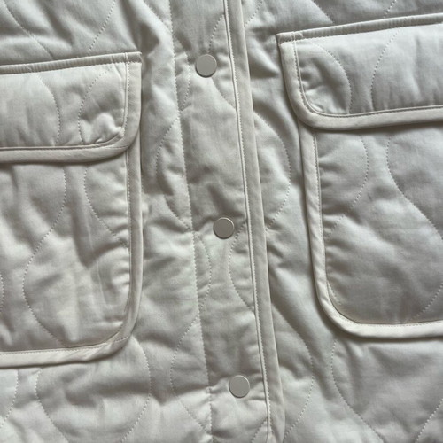 Sezane jacket size 40 white like new