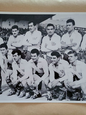 Greece National Football Team Photo 1950s like new