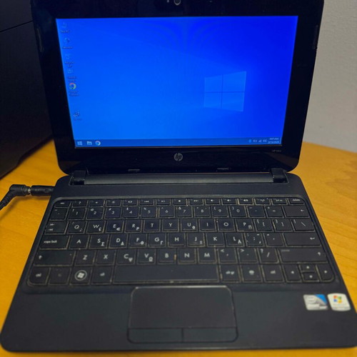 HP Mini laptop used with 2GB RAM and 256GB storage