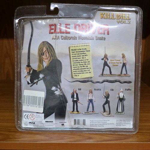 NECA Kill Bill Vol. 2 Elle Driver 2004 Figure new with damaged packaging