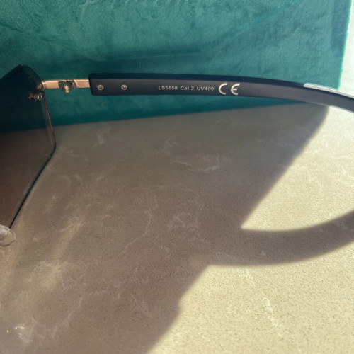 Pervedere sunglasses new, beige and brown