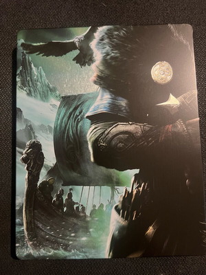 Assasins Creed Valhalla steelbook like new without game