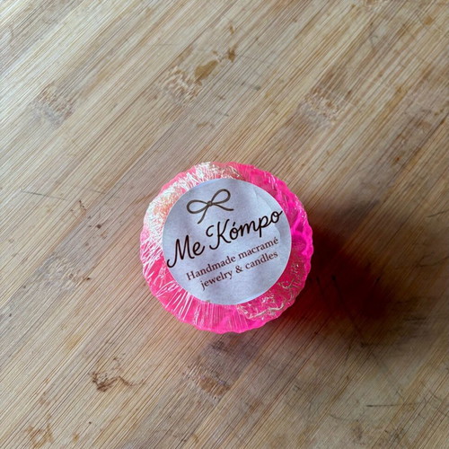 To Anthismeno Triantafyllo Handmade Glycerin Soap with Natural Loofah new