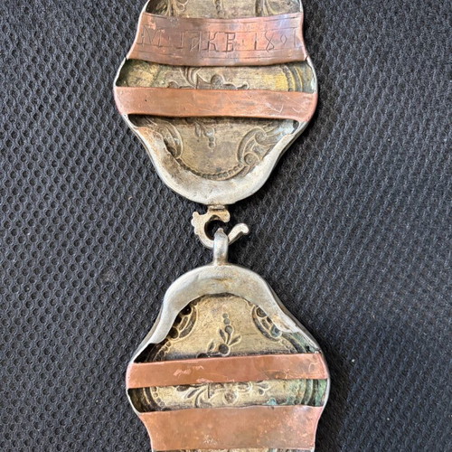 Silver buckle used from 1801