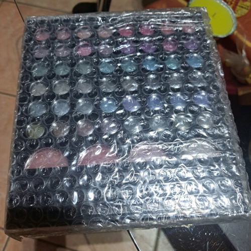 Makeup set new with eyeshadows, blush and brushes