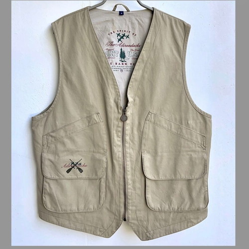 GANT men's beige vest size M used Safari style