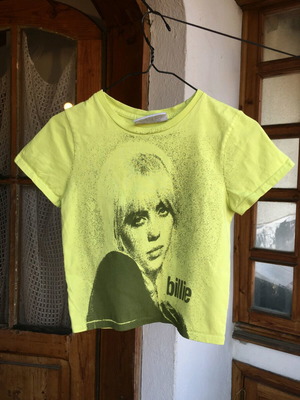 Billie Eilish top like new, size S, colorful green