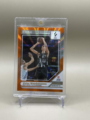 Victor Wembanyama Donruss EuroLeague Legends Orange Laser 2024-25 card new