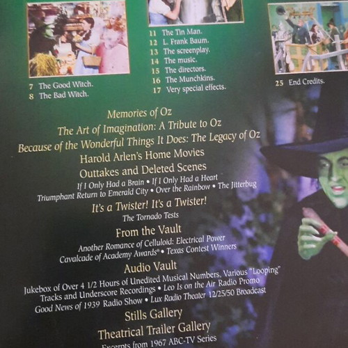 The Wizard of Oz 3 Disc Collector's Edition DVD like new