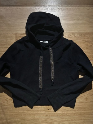 Zara black hoodie like new