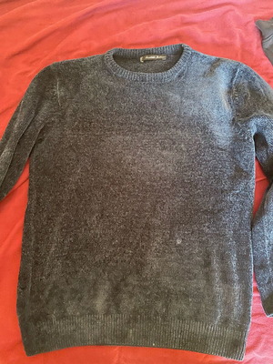 Aristoteli Bitsiani knitted sweater like new, dark blue