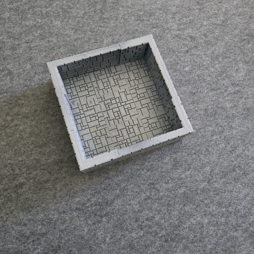 Dice tray used 15x15x5cm for tabletop dice games