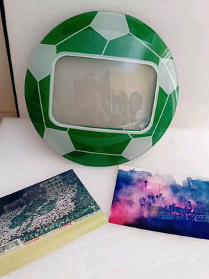Panathinaikos vintage glass frame collectible in good condition