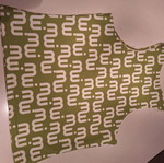 Milkwhite top green, like new, size S