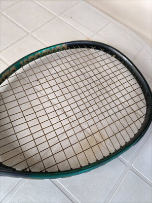 Tennis racket used