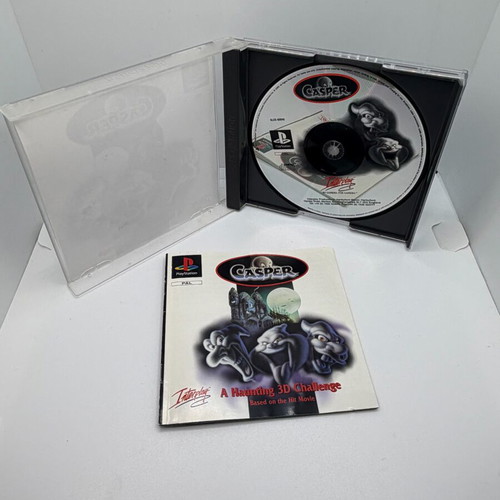 Casper A Haunting 3D Challenge PlayStation PS1 used