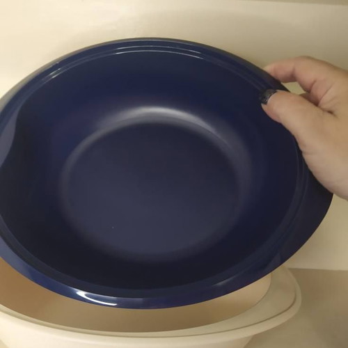 Vintage Tupperware Duo Server 2.1 lt thermo bowl