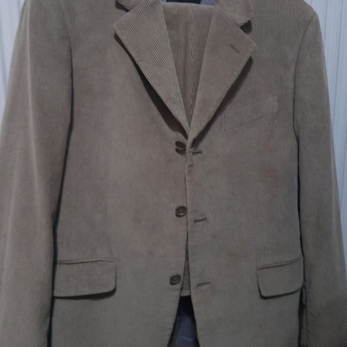 Emilio Corali men's corduroy suit like new, beige