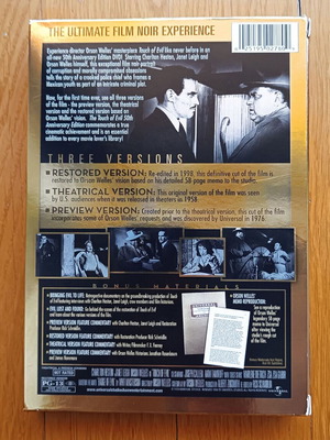 Touch of Evil DVD μεταχειρισμένο, 2 δίσκοι, χωρίς ελληνικούς υπότιτλους