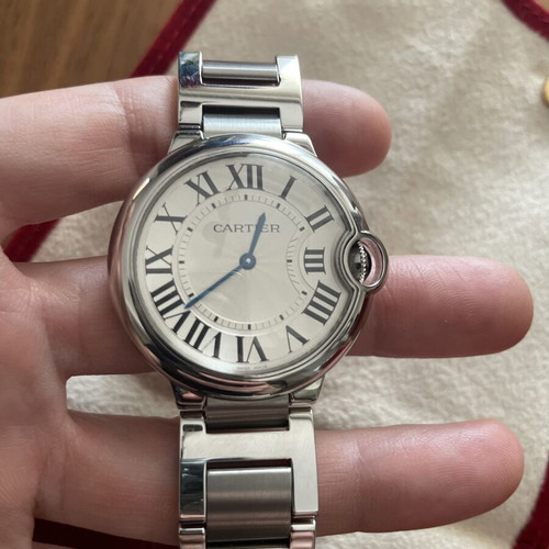 Cartier Ballon Bleu 36mm stainless steel watch