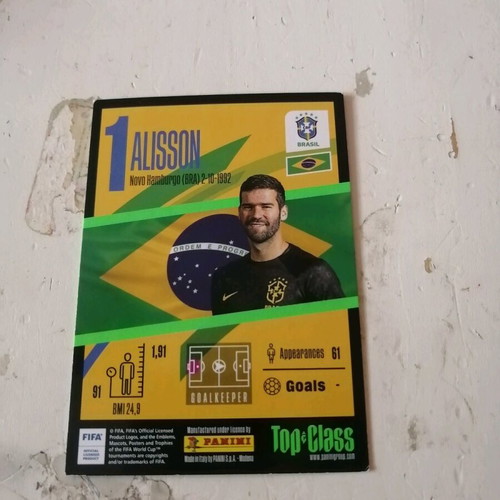 Football cards like new, Courtois and Alison Unbeatable and Max Power