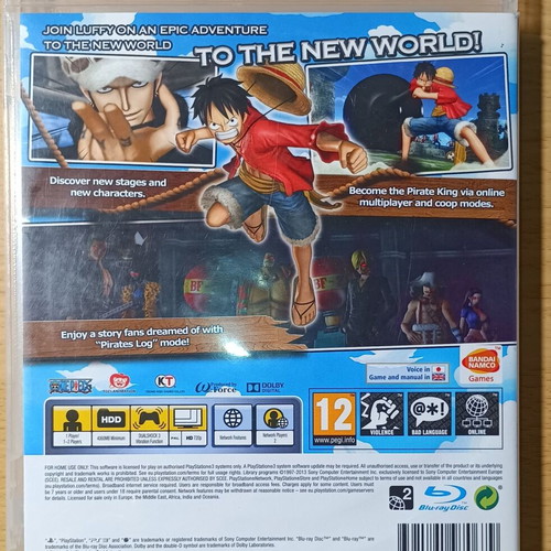 One Piece Pirate Warriors 2 PS3 game like new