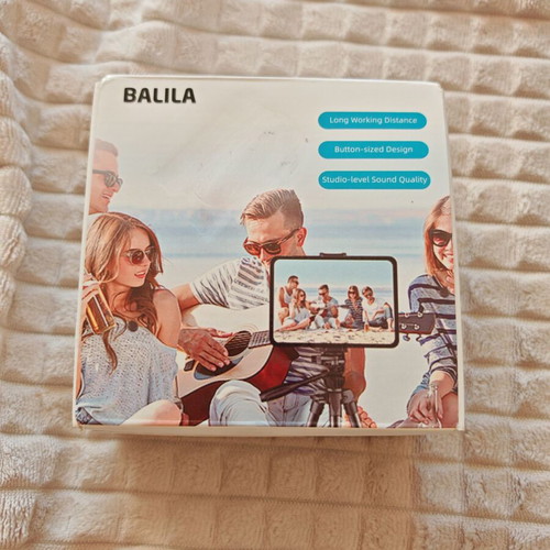 Balila Wireless Microphones Kit like new with USB-C and Lightning