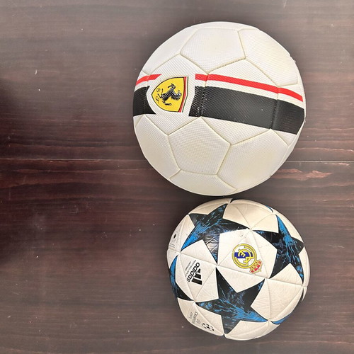 Football balls like new, set of two